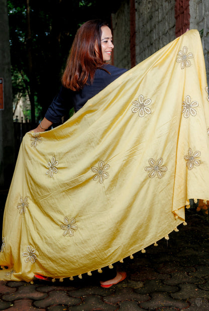 Sunshine Yellow Dupatta