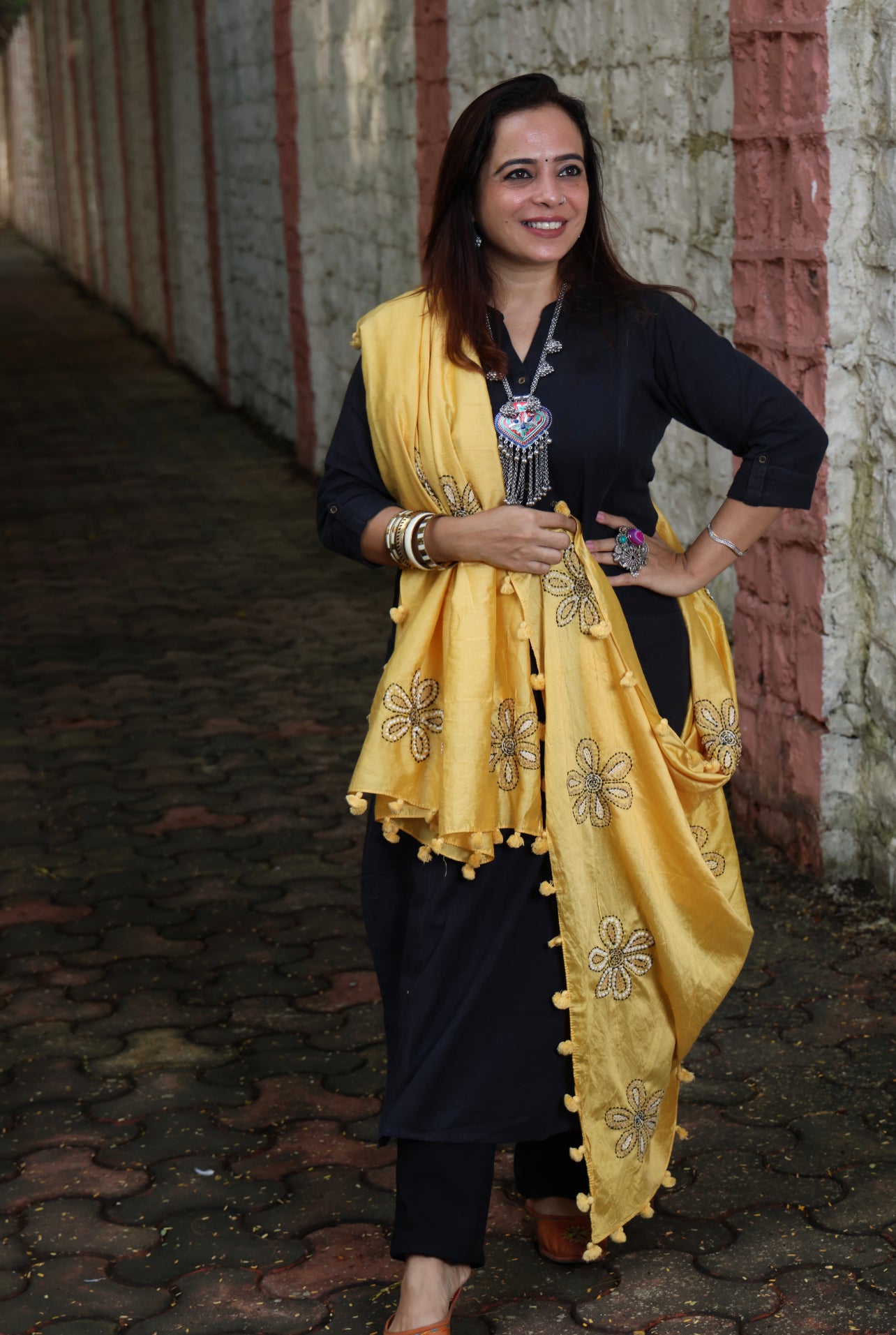 Sunshine Yellow Dupatta