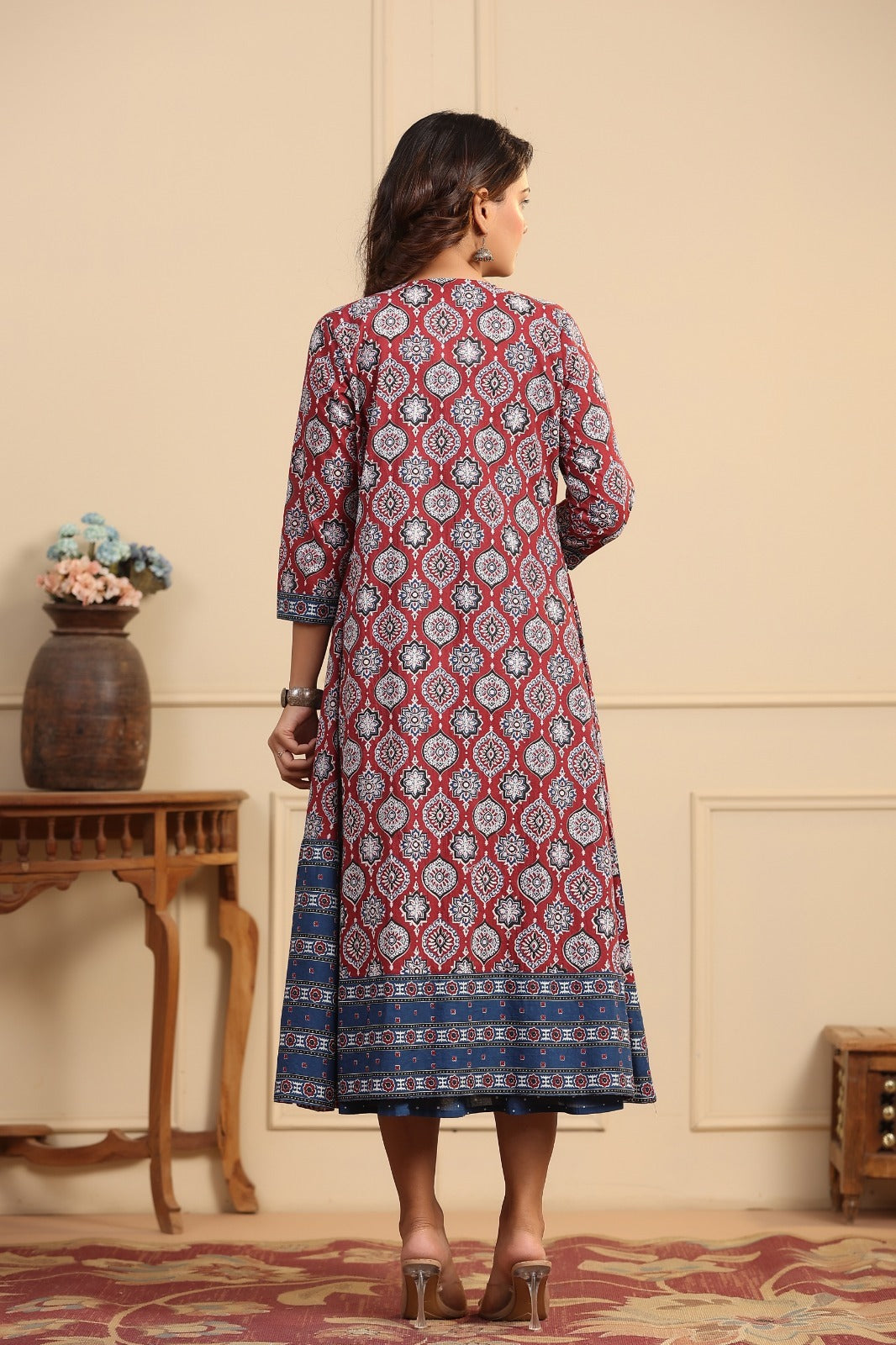 Indian Prints Shrung Dress