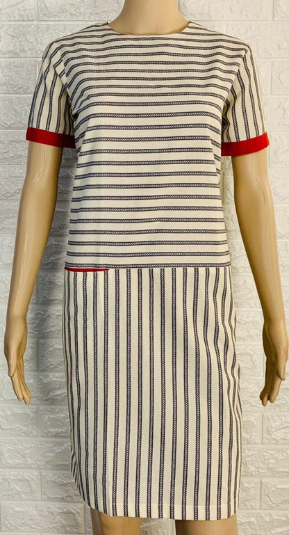 Chic Stripes - Signature Múnjoh Dress