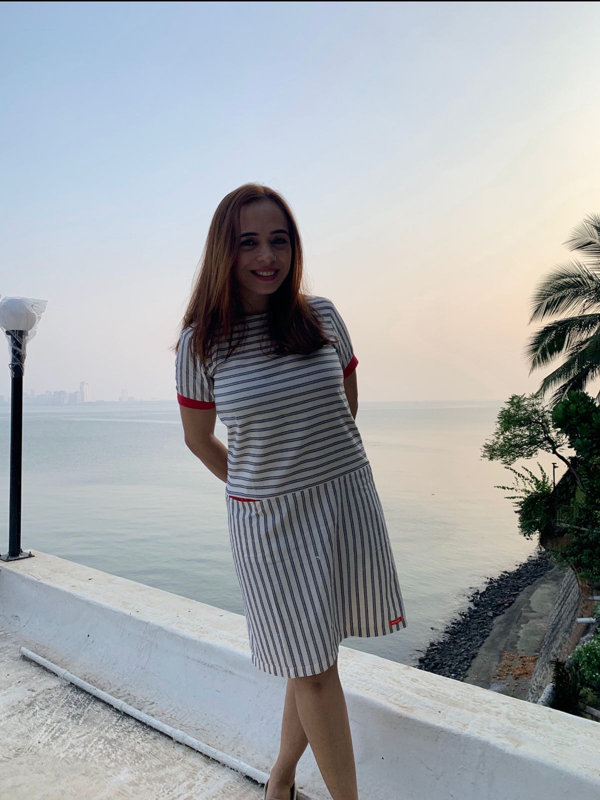 Chic Stripes - Signature Múnjoh Dress